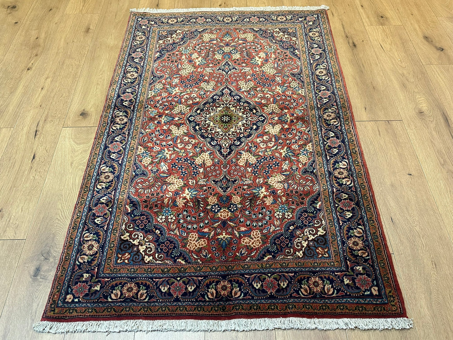 Orientteppich handgeknüpft 157x102 cm Sarough Schurwolle