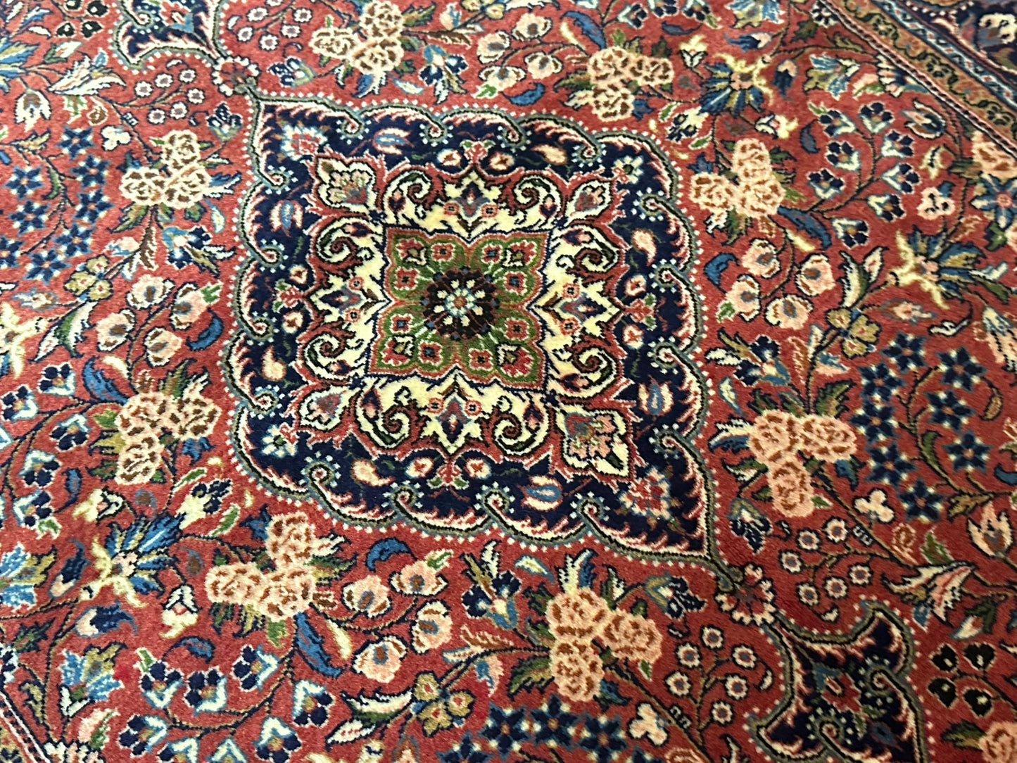 Orientteppich handgeknüpft 157x102 cm Sarough Schurwolle