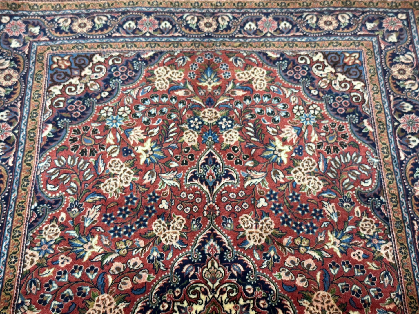 Orientteppich handgeknüpft 157x102 cm Sarough Schurwolle