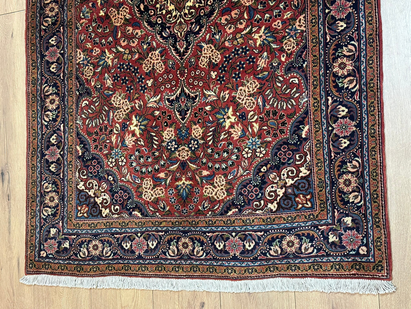 Orientteppich handgeknüpft 157x102 cm Sarough Schurwolle