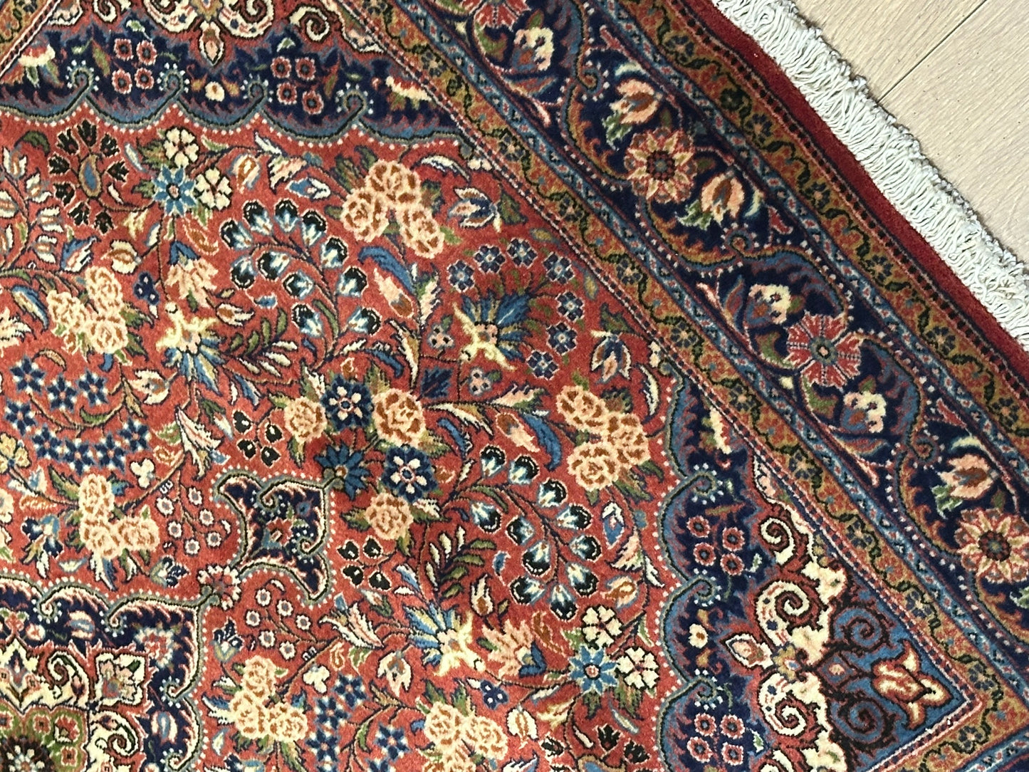 Orientteppich handgeknüpft 157x102 cm Sarough Schurwolle