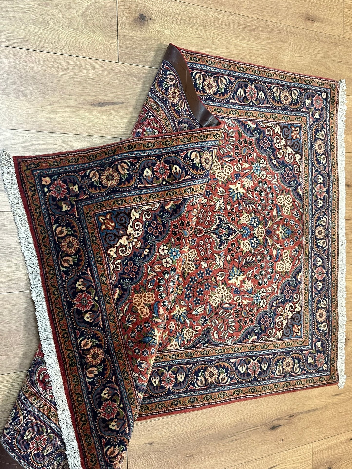 Orientteppich handgeknüpft 157x102 cm Sarough Schurwolle