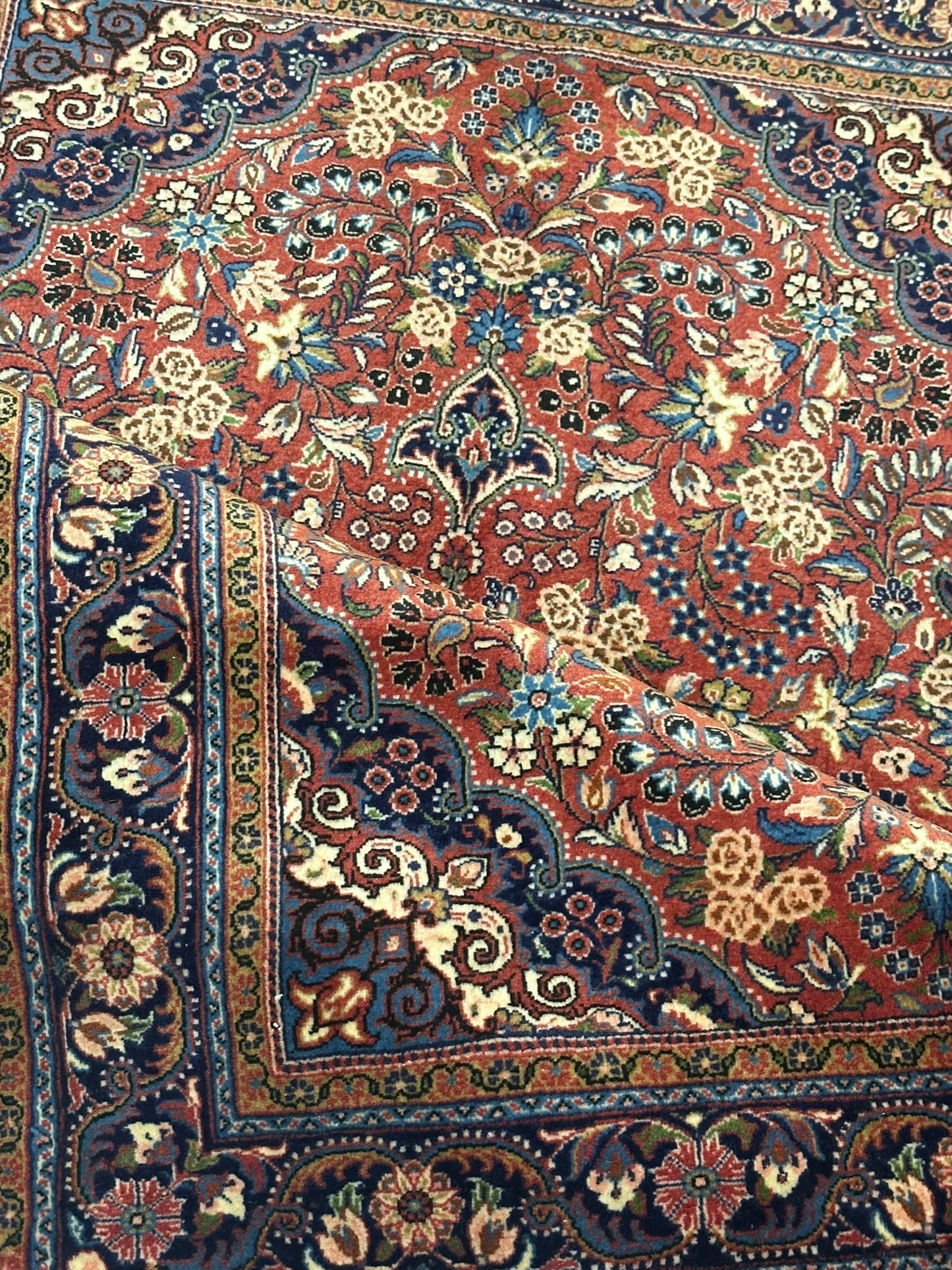 Orientteppich handgeknüpft 157x102 cm Sarough Schurwolle