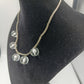 Exquisites Collier mit Murano-Glasperlen und modernem Design