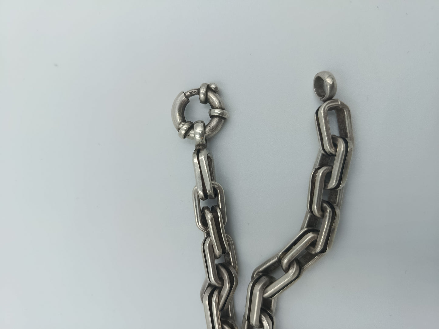 Massive 925er Silber-Gliederkette