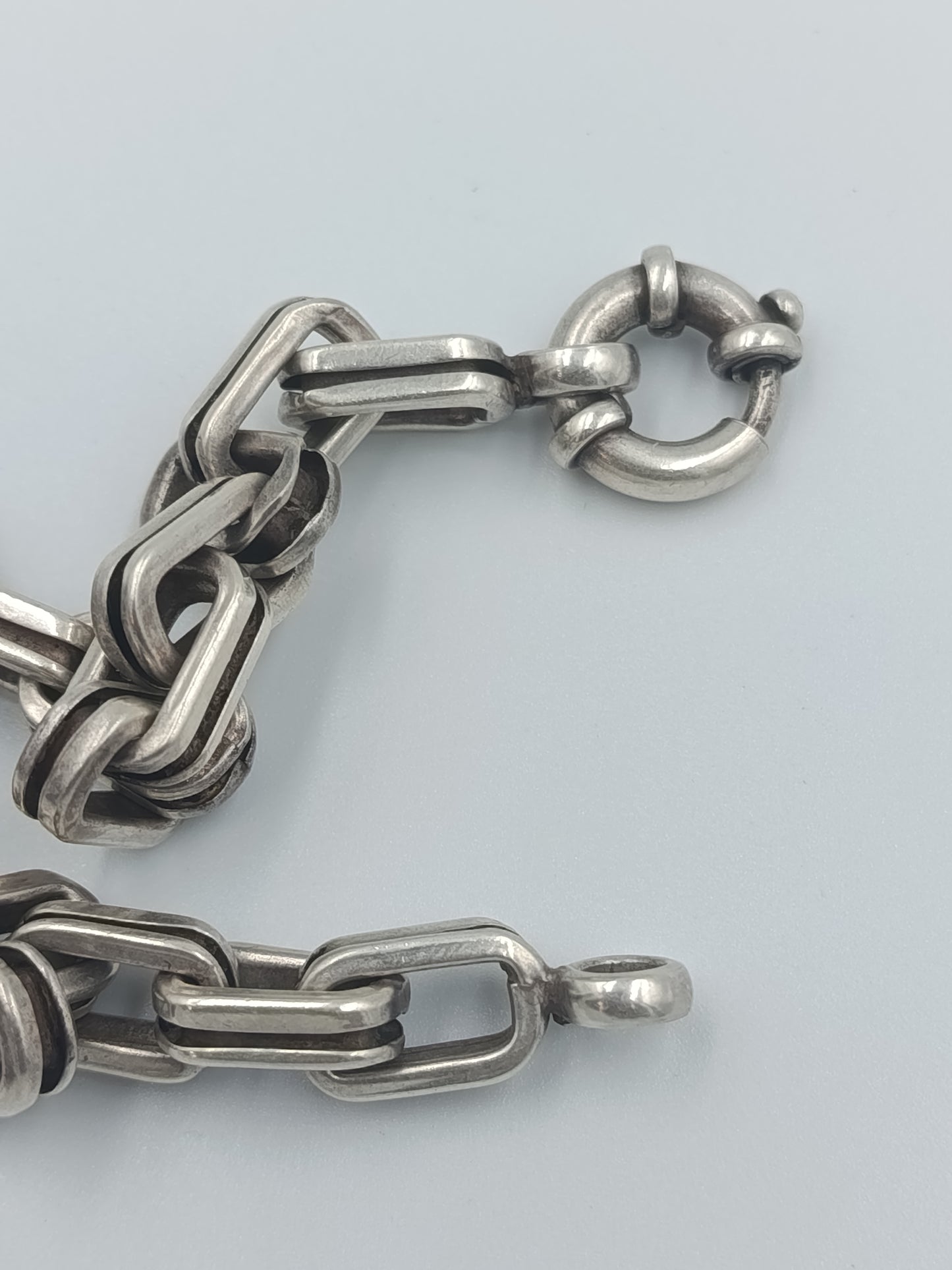 Massive 925er Silber-Gliederkette