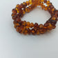 Bernsteinarmband auf Elastikband