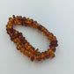 Bernsteinarmband auf Elastikband