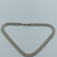 Silberfarbene Gliederkette