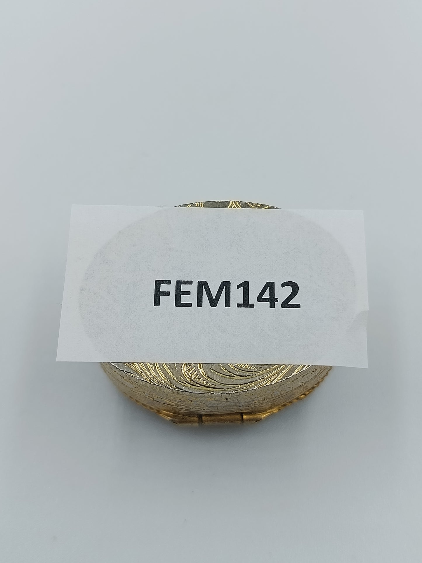 Antike Pillendose mit Achatdeckel