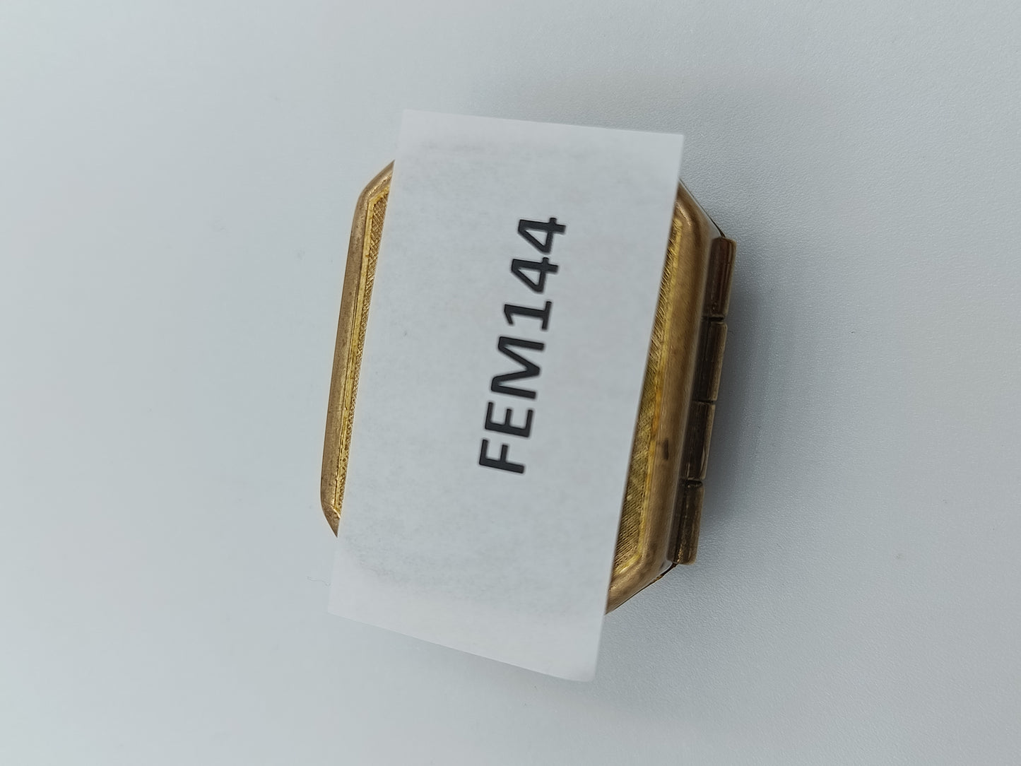 Antike Pillendose mit Rhodochrosit-Deckel