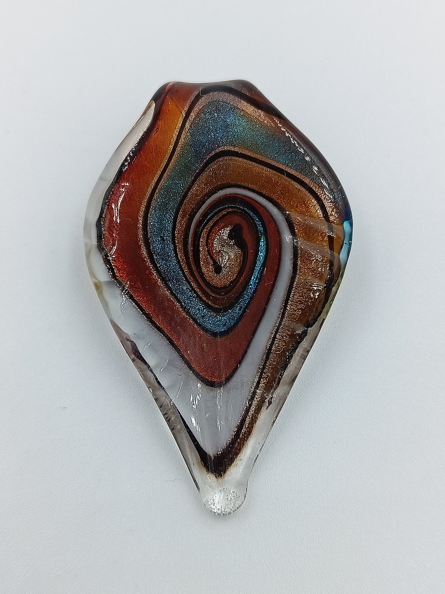 Bunter Glasanhänger (Murano-Stil)