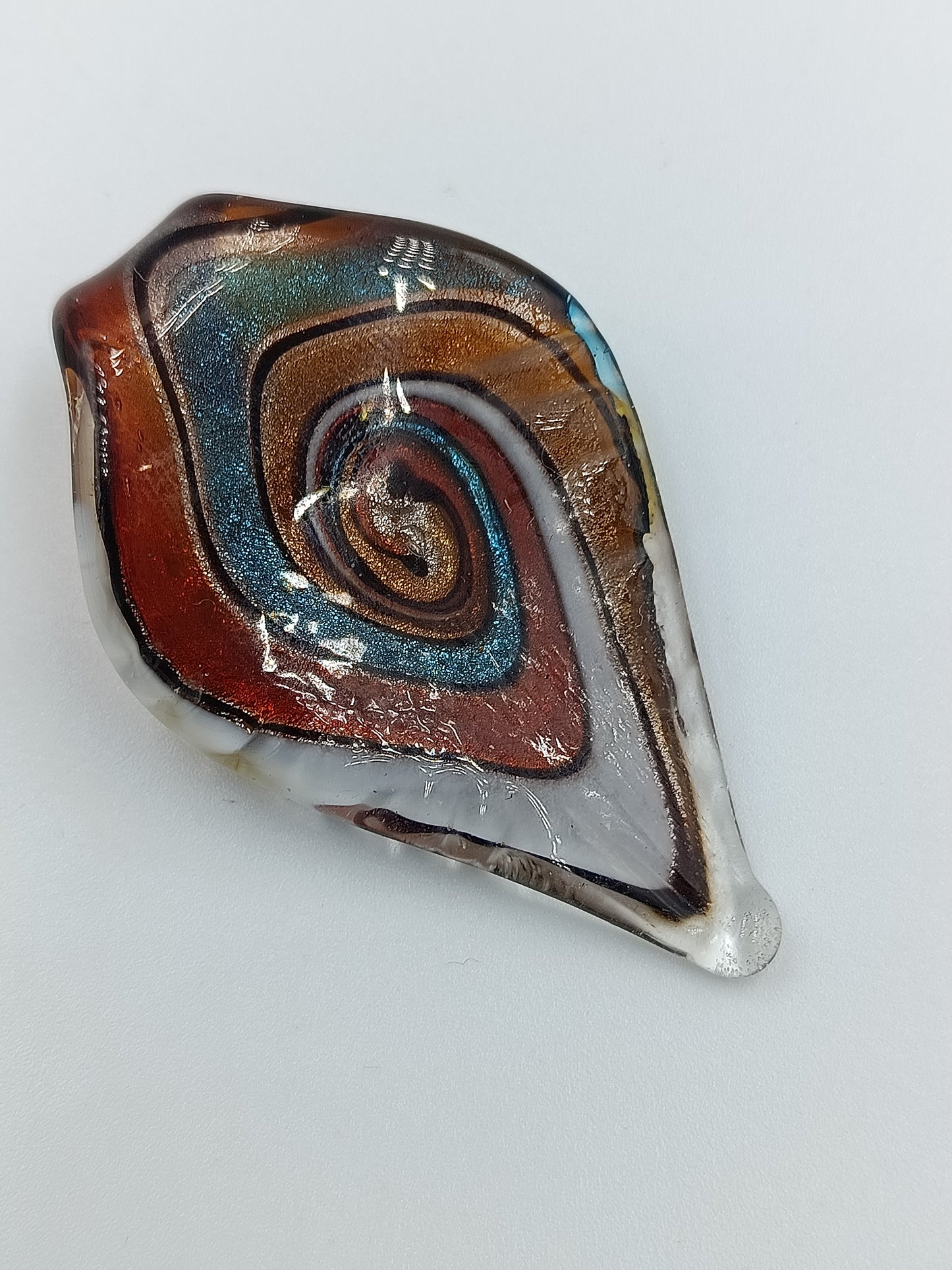 Bunter Glasanhänger (Murano-Stil)