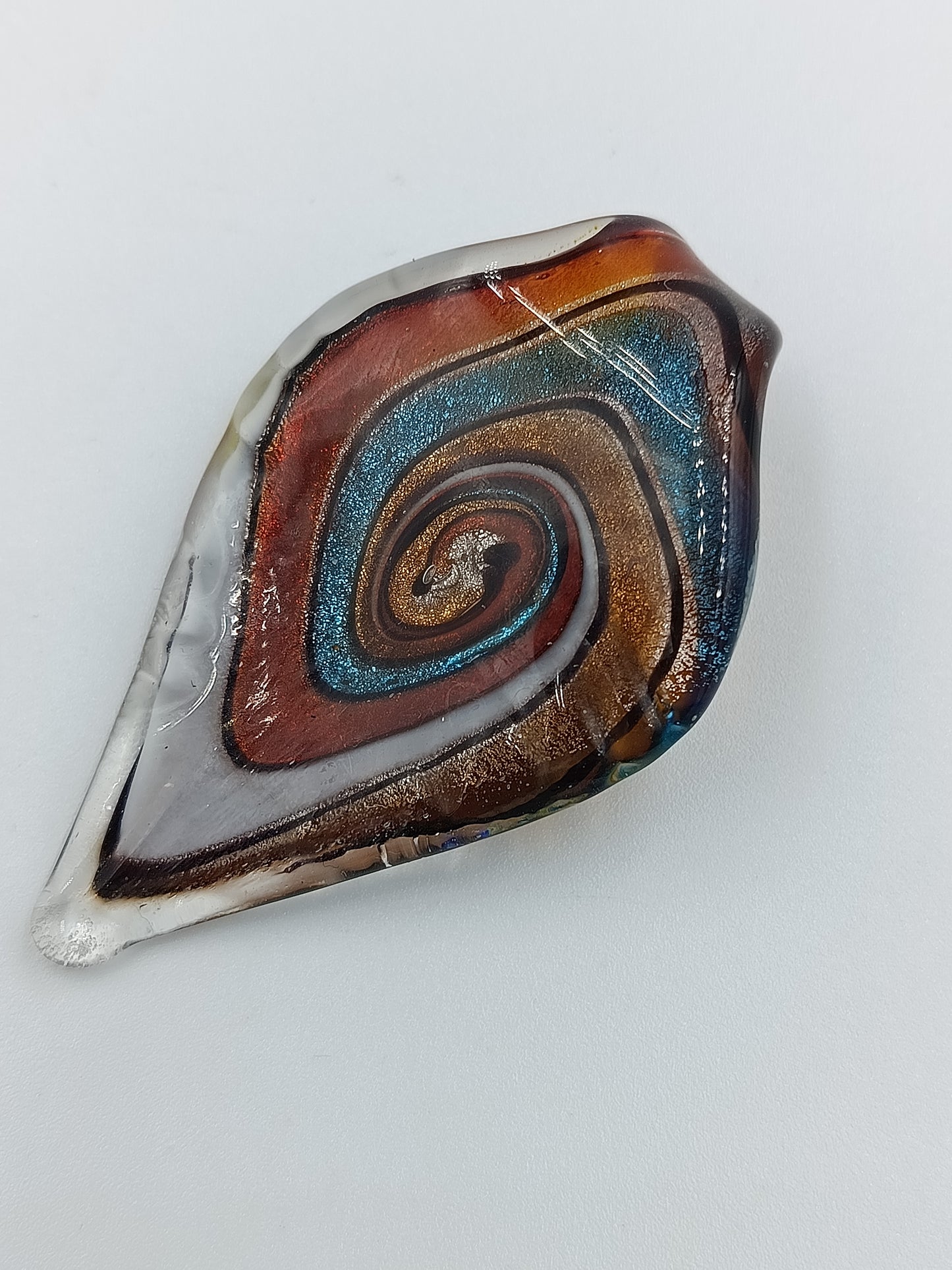 Bunter Glasanhänger (Murano-Stil)