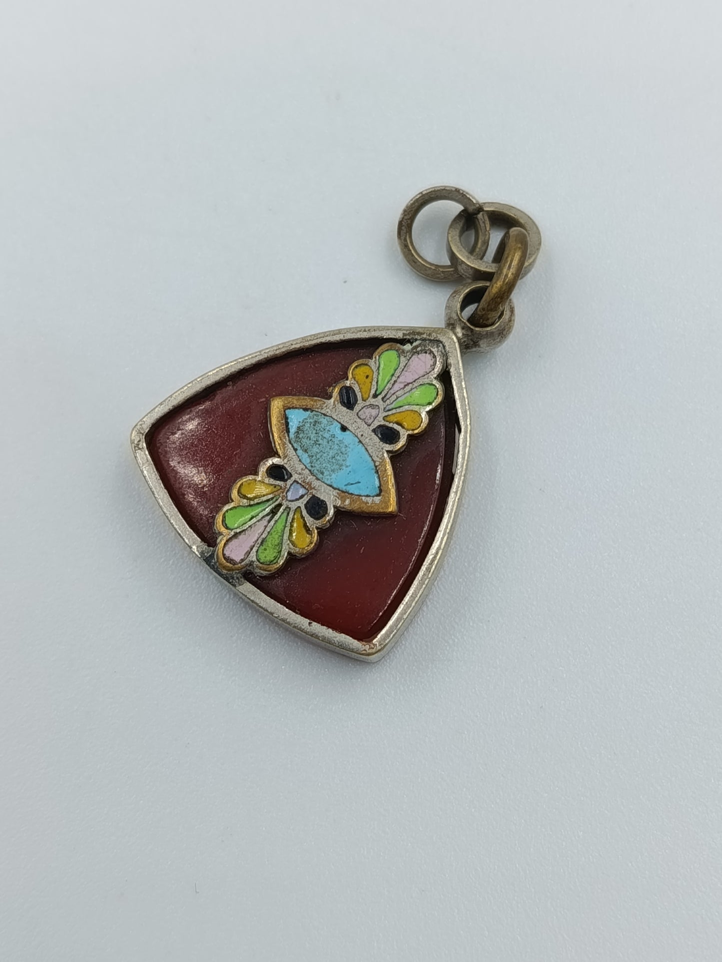 Vintage Cloisonné Email-Anhänger