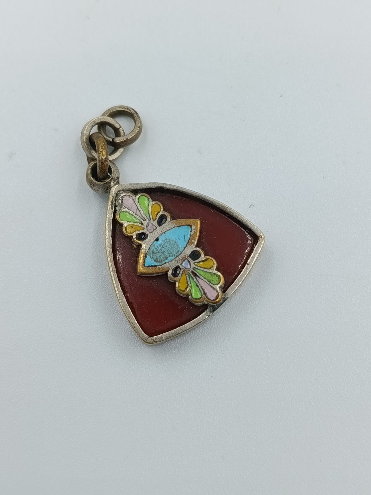 Vintage Cloisonné Email-Anhänger