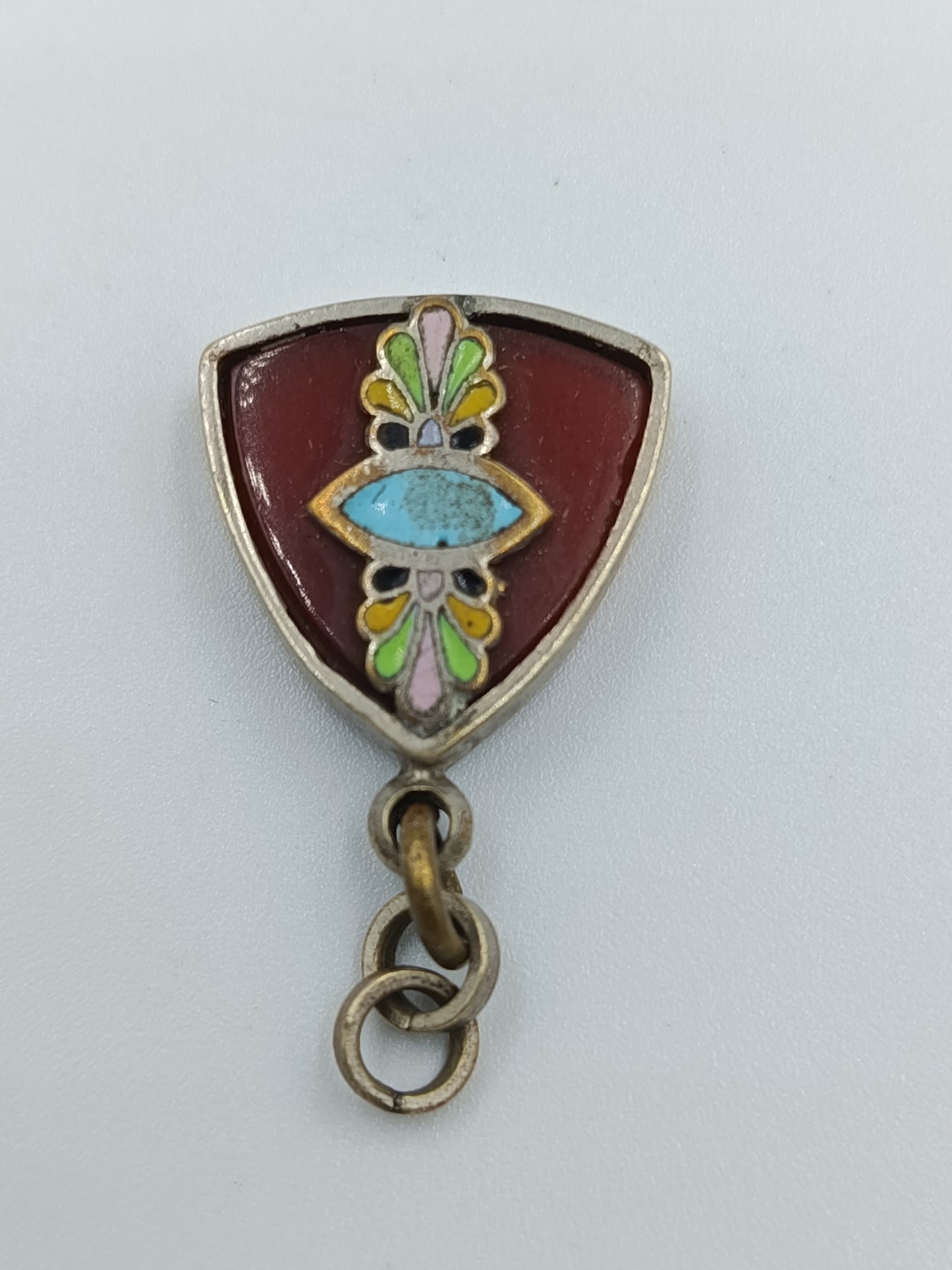 Vintage Cloisonné Email-Anhänger