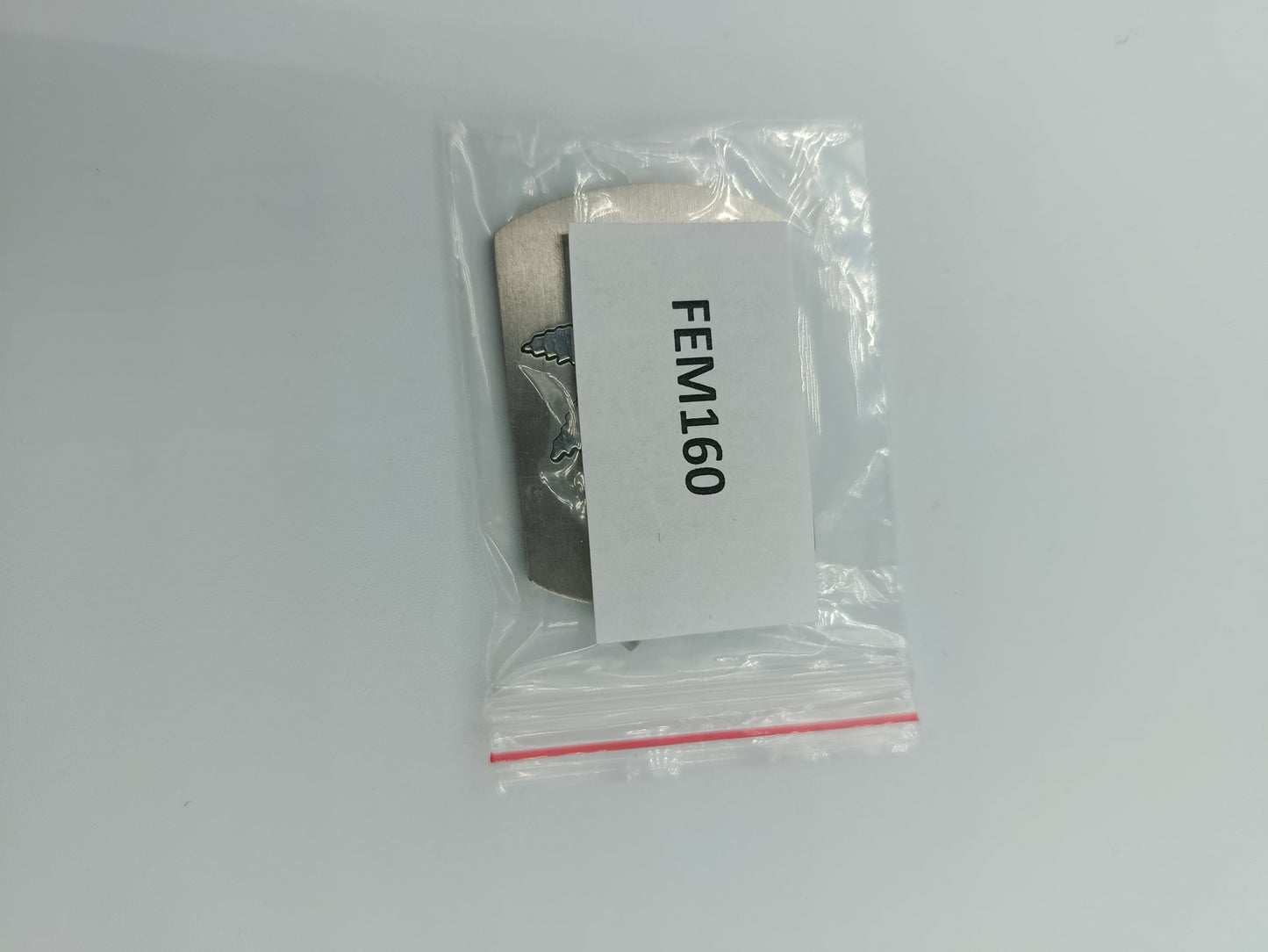 Edelstahl-Anhänger mit Blatt-Design