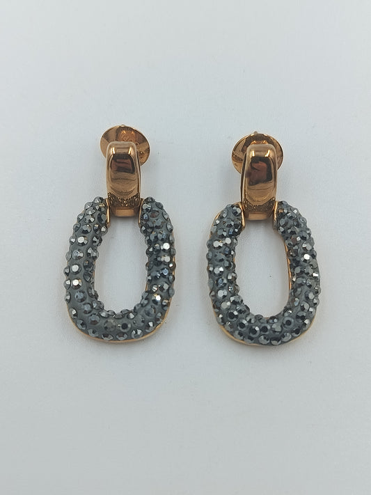 JOOP! Ohrringe mit Kristallbesatz