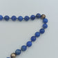 Lapis Lazuli Kette mit 585er Goldverschluss