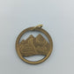 Rundes Anhänger-Medaillon mit Gravur