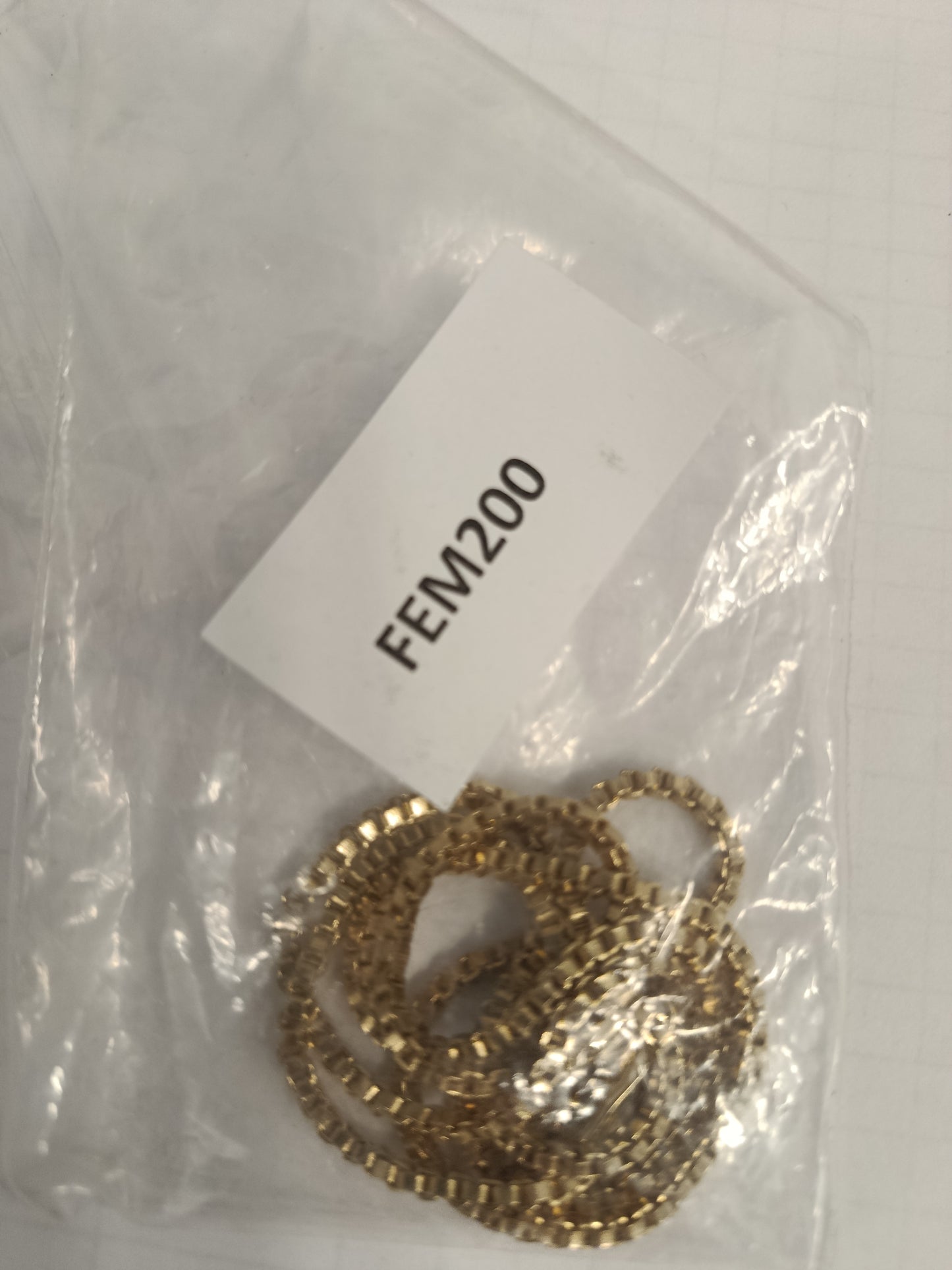 Vergoldete Panzerkette