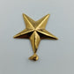 Goldfarbener Stern-Anhänger
