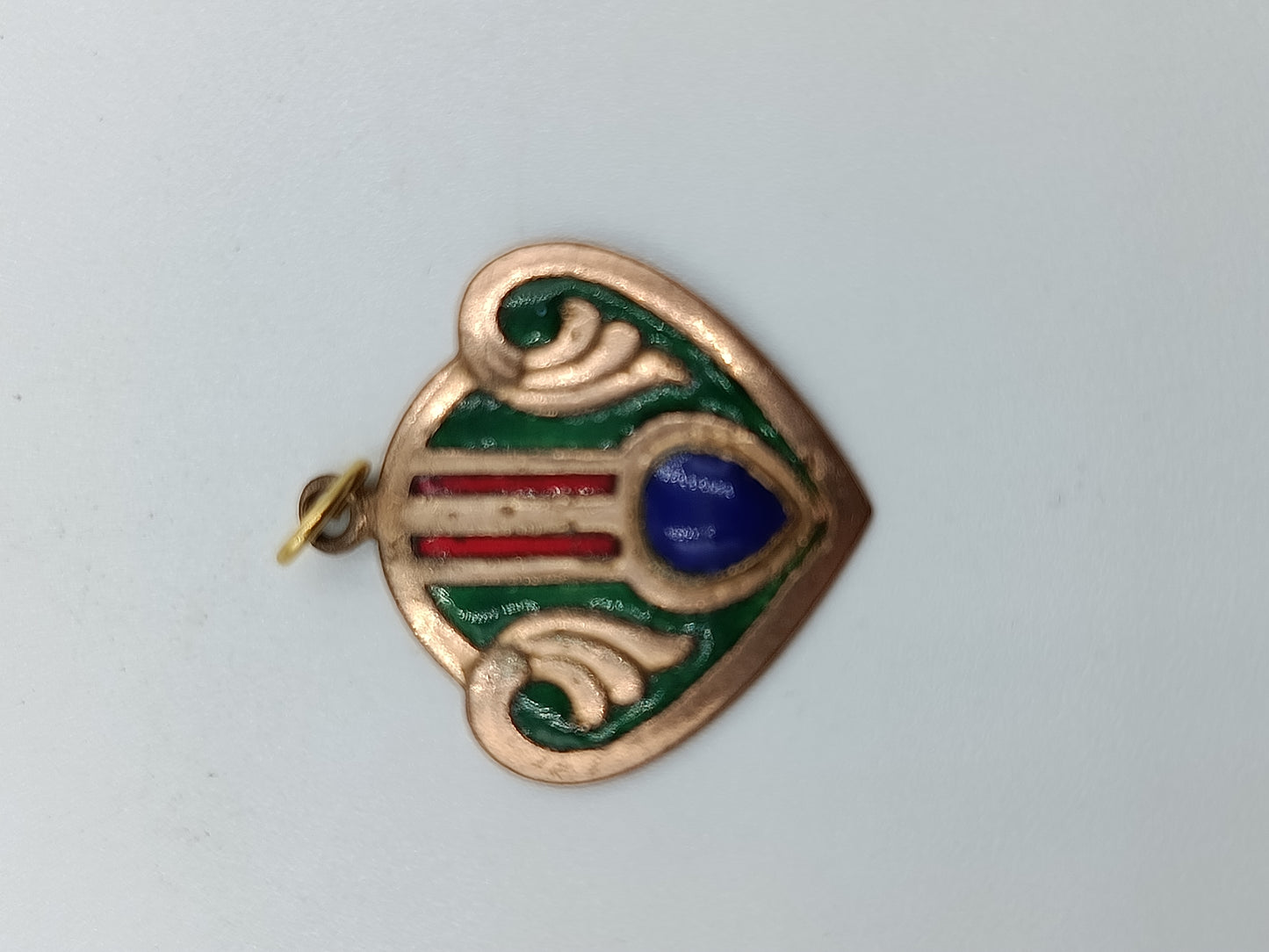 Vintage Anhänger mit Wappen-Design