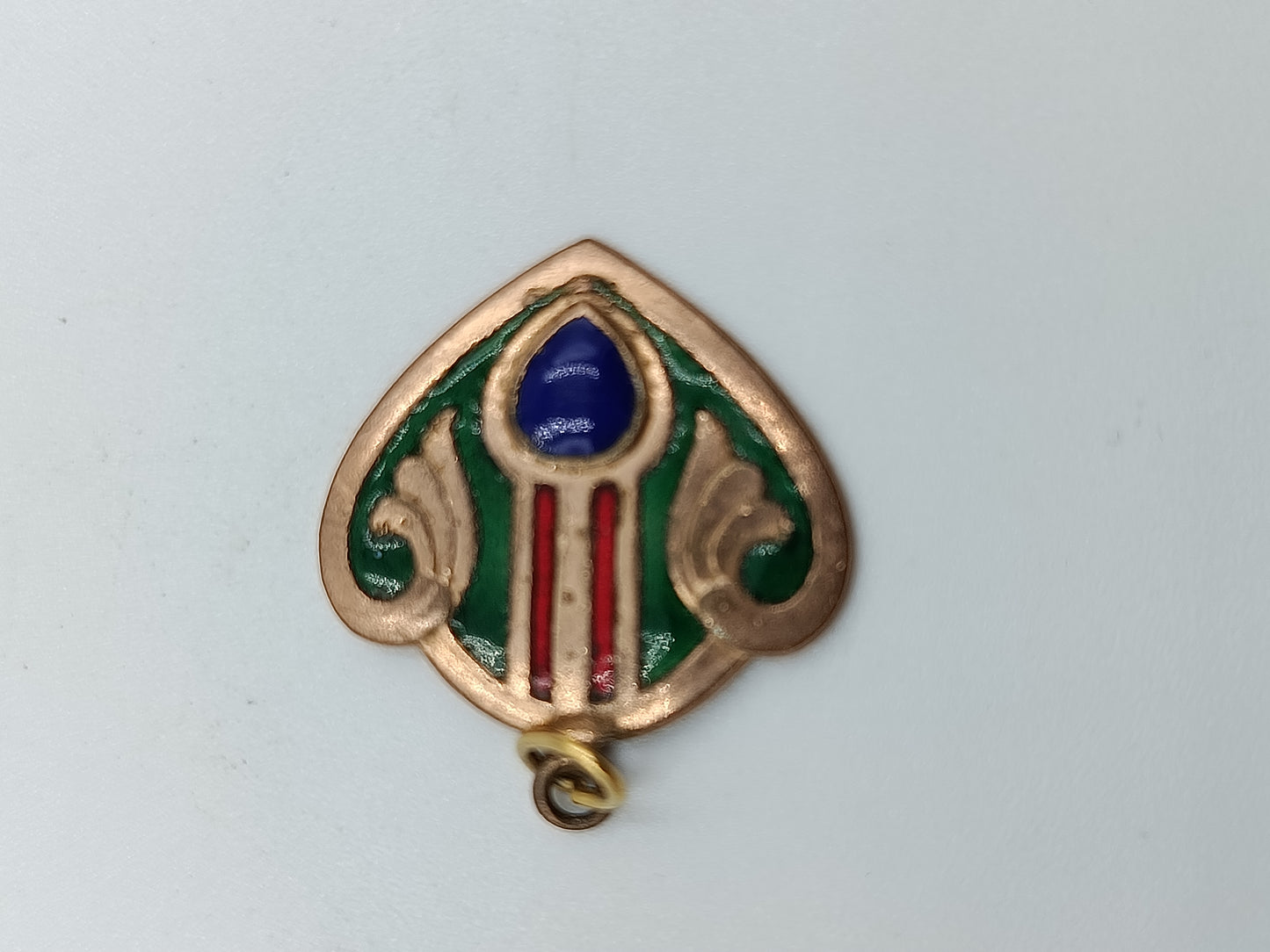 Vintage Anhänger mit Wappen-Design