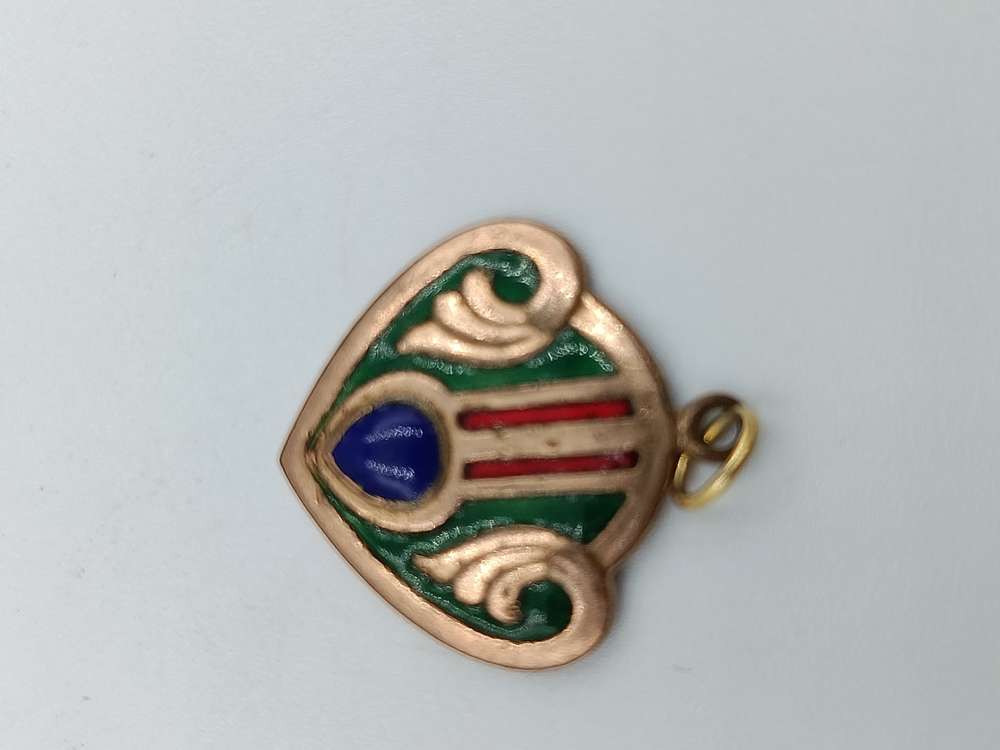 Vintage Anhänger mit Wappen-Design