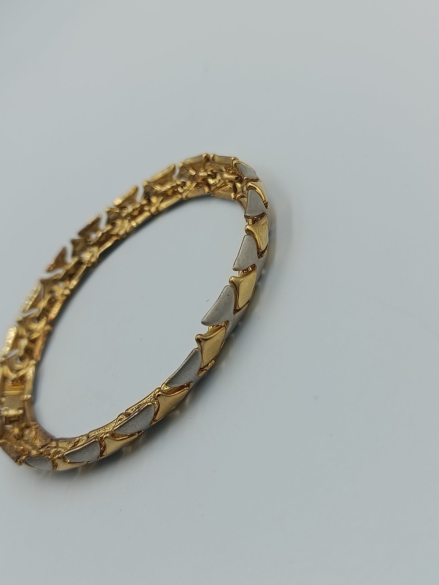 Zweifarbiges Gliederarmband