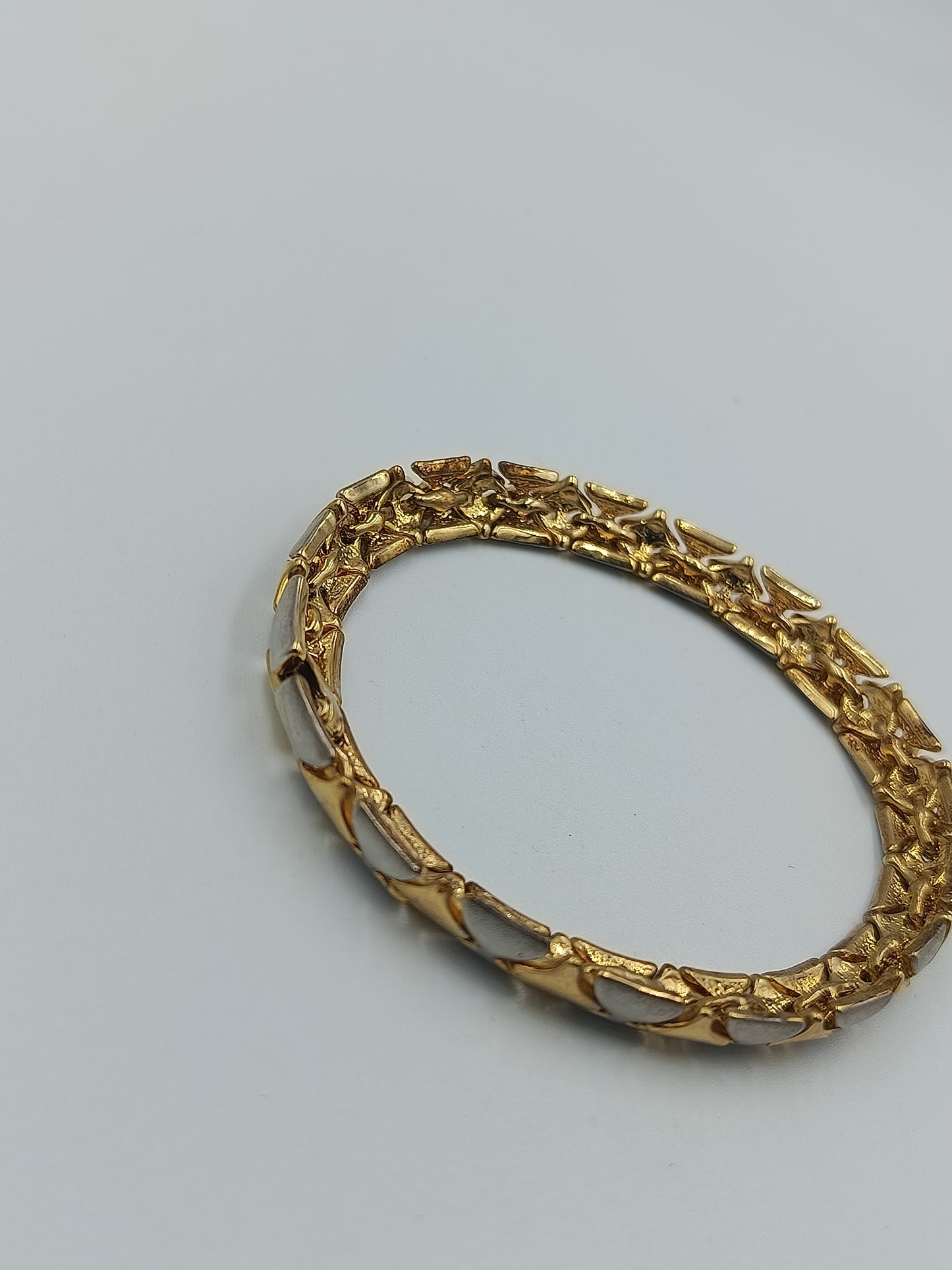 Zweifarbiges Gliederarmband