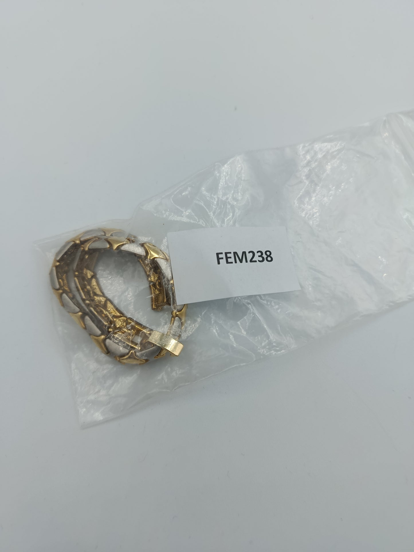 Zweifarbiges Gliederarmband