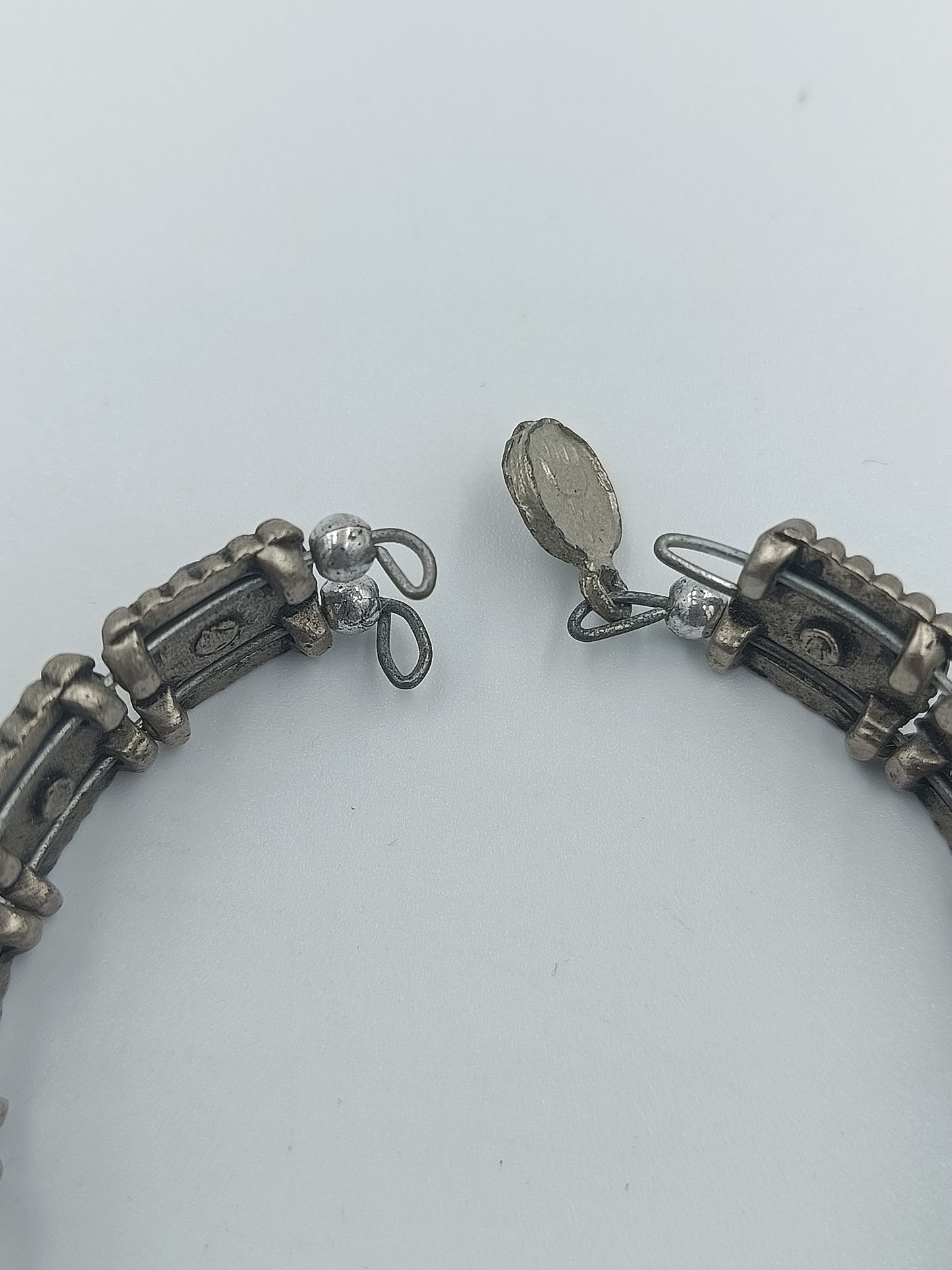 Antikes Silberarmband mit Nazar-Amuletten