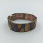 Vintage-Armband aus Kupfer und Messing