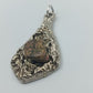 Vintage-Anhänger mit Naturstein