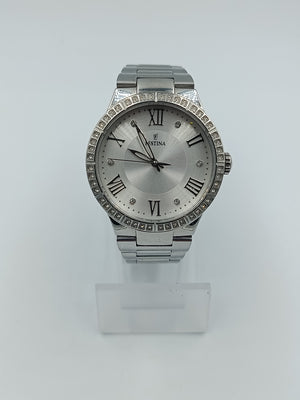 Festina Armbanduhr mit Strasslünette