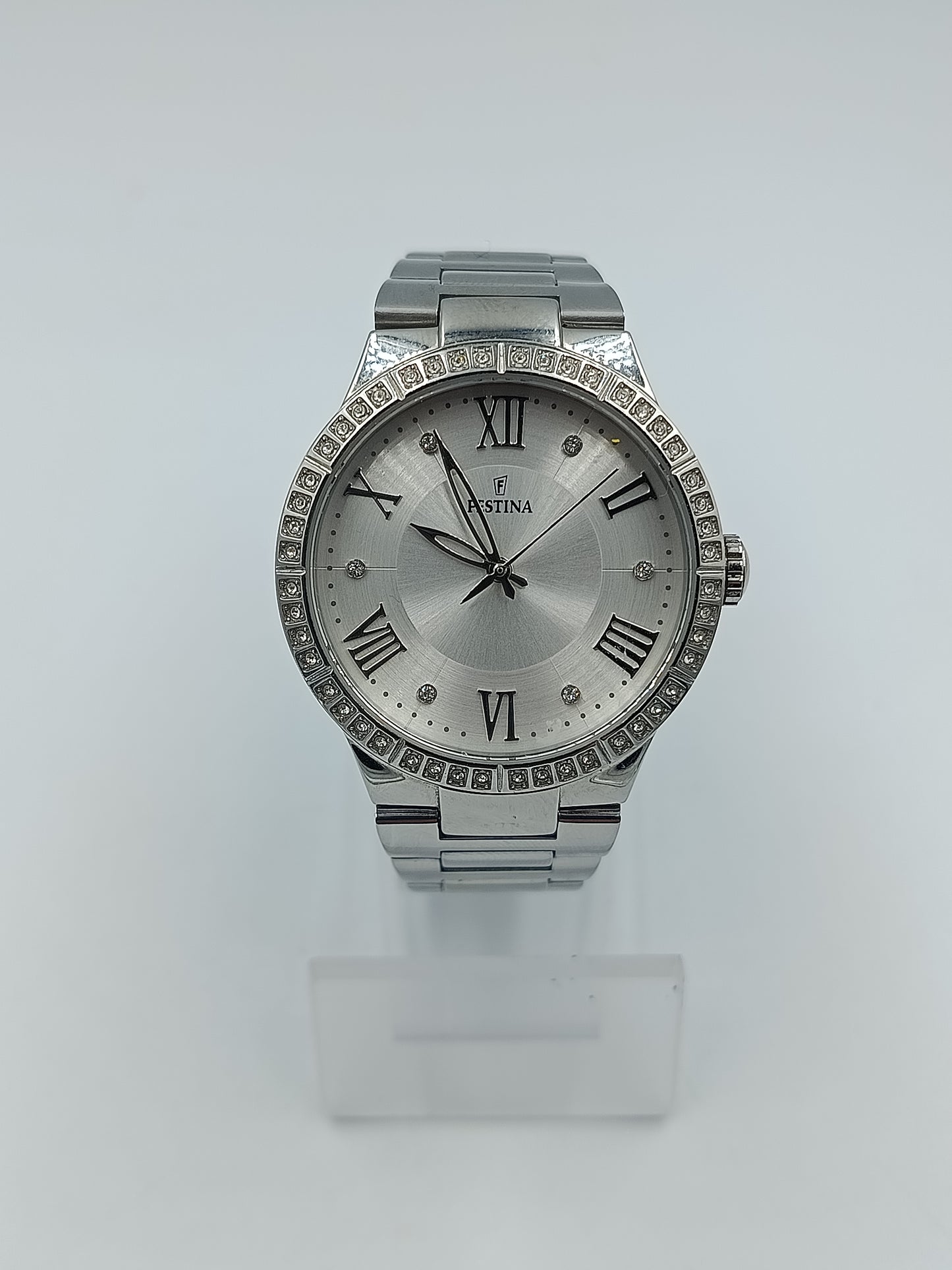 Festina Armbanduhr mit Strasslünette