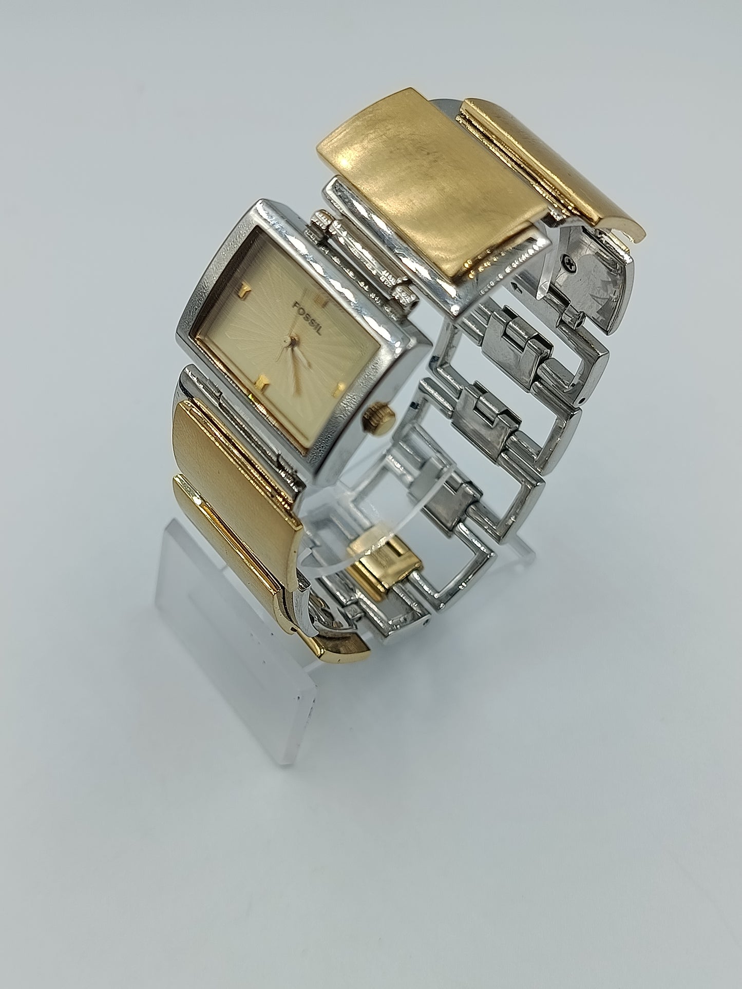 Fossil Damenarmbanduhr im Bicolor-Design