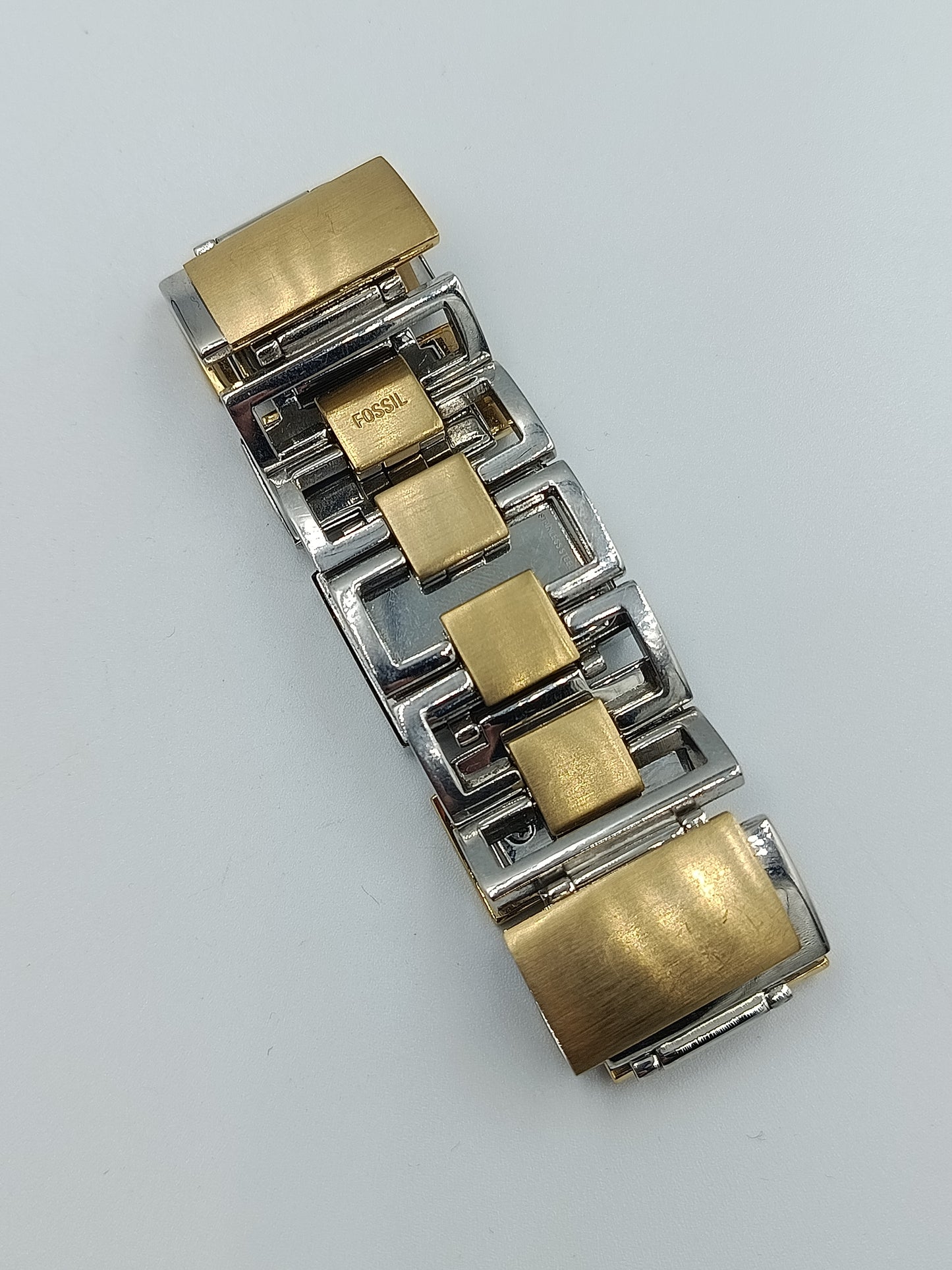 Fossil Damenarmbanduhr im Bicolor-Design