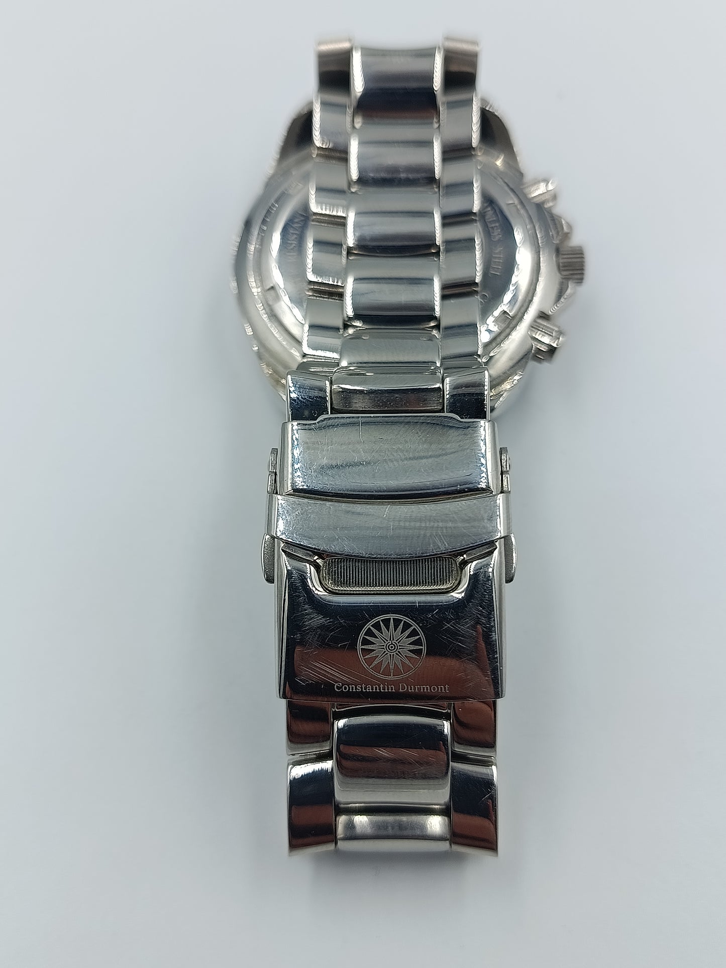 Constantin Durmont Herrenchronograph mit Edelstahlarmband