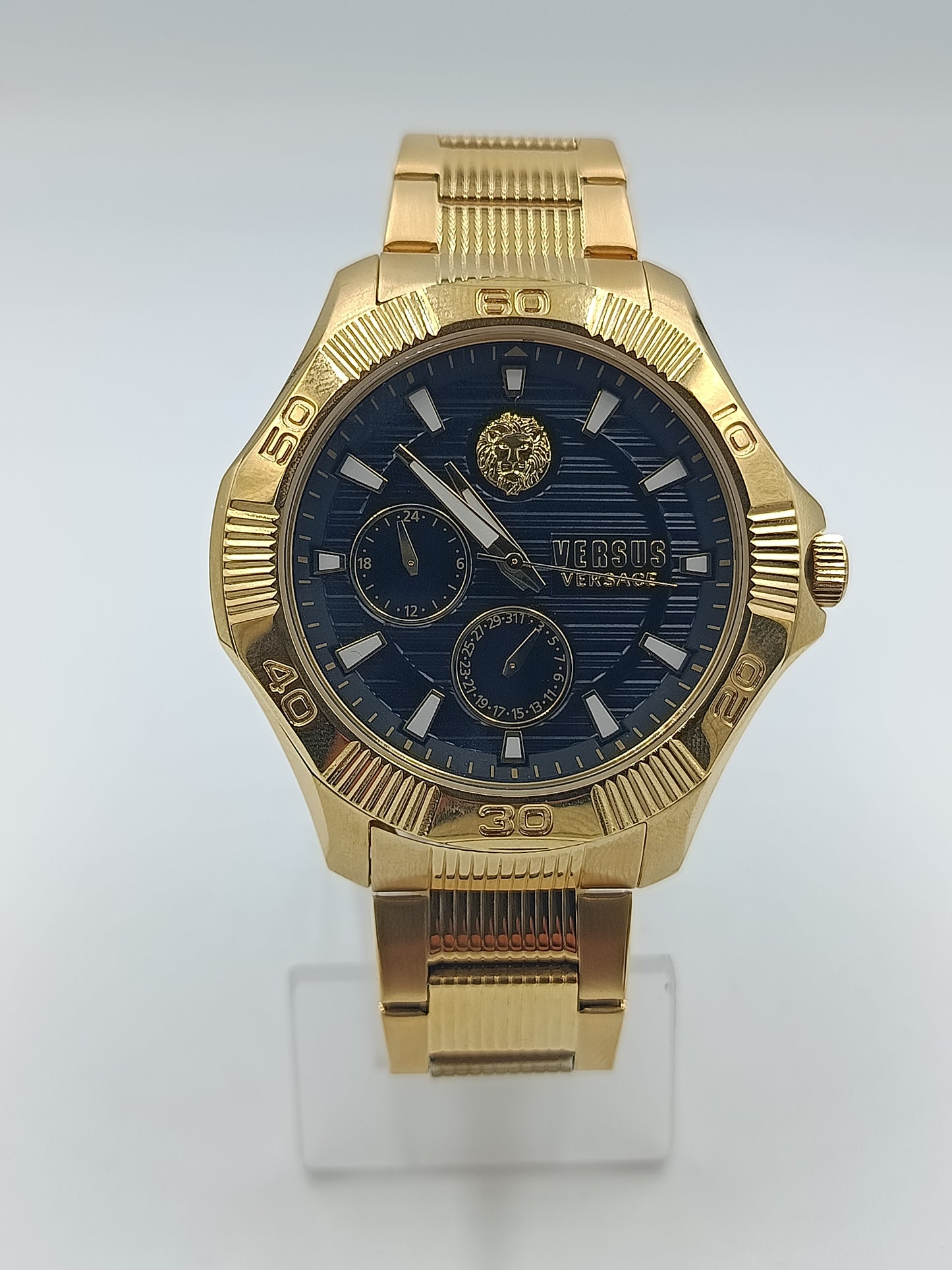 Versus Versace Herrenuhr in Gold mit Originalbox