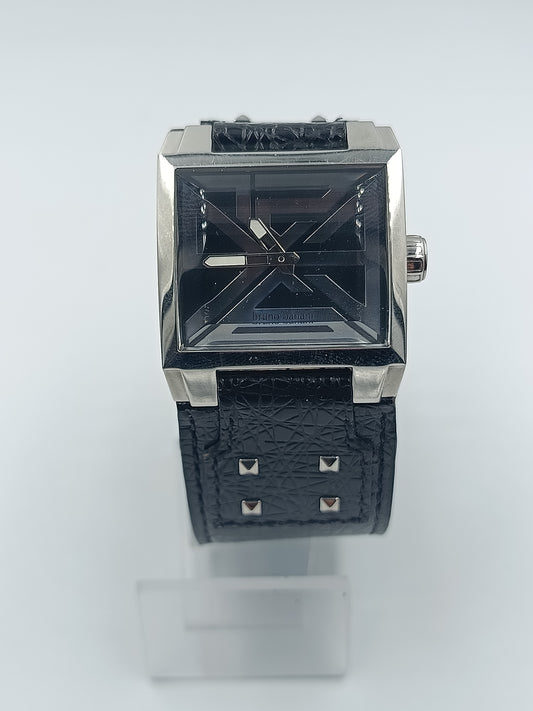 Bruno Banani Herrenarmbanduhr mit Lederarmband