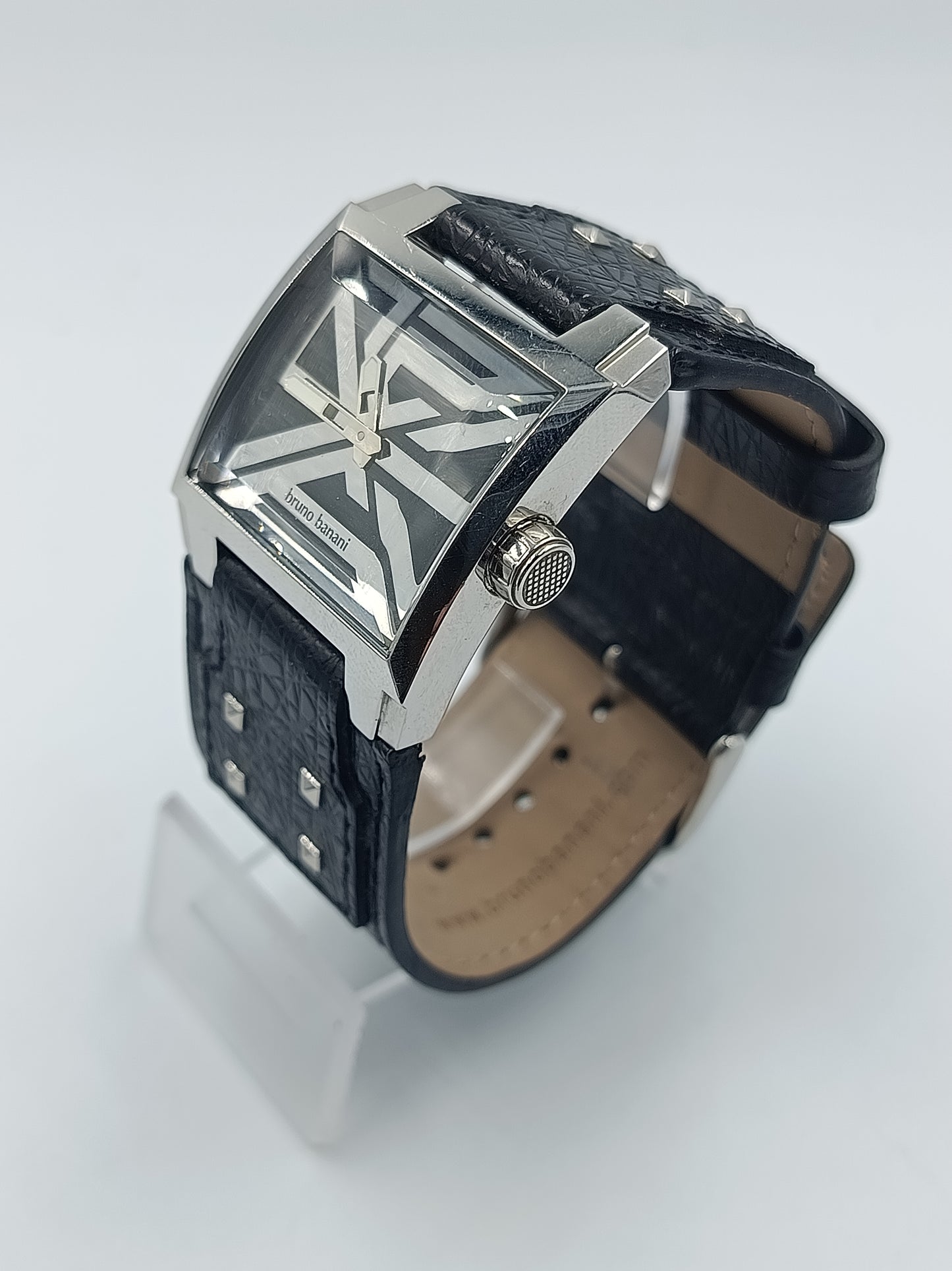 Bruno Banani Herrenarmbanduhr mit Lederarmband