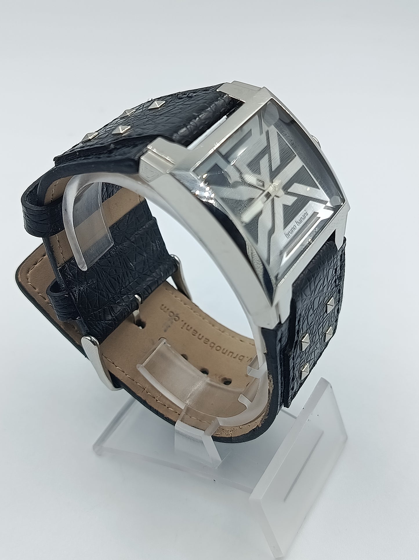 Bruno Banani Herrenarmbanduhr mit Lederarmband