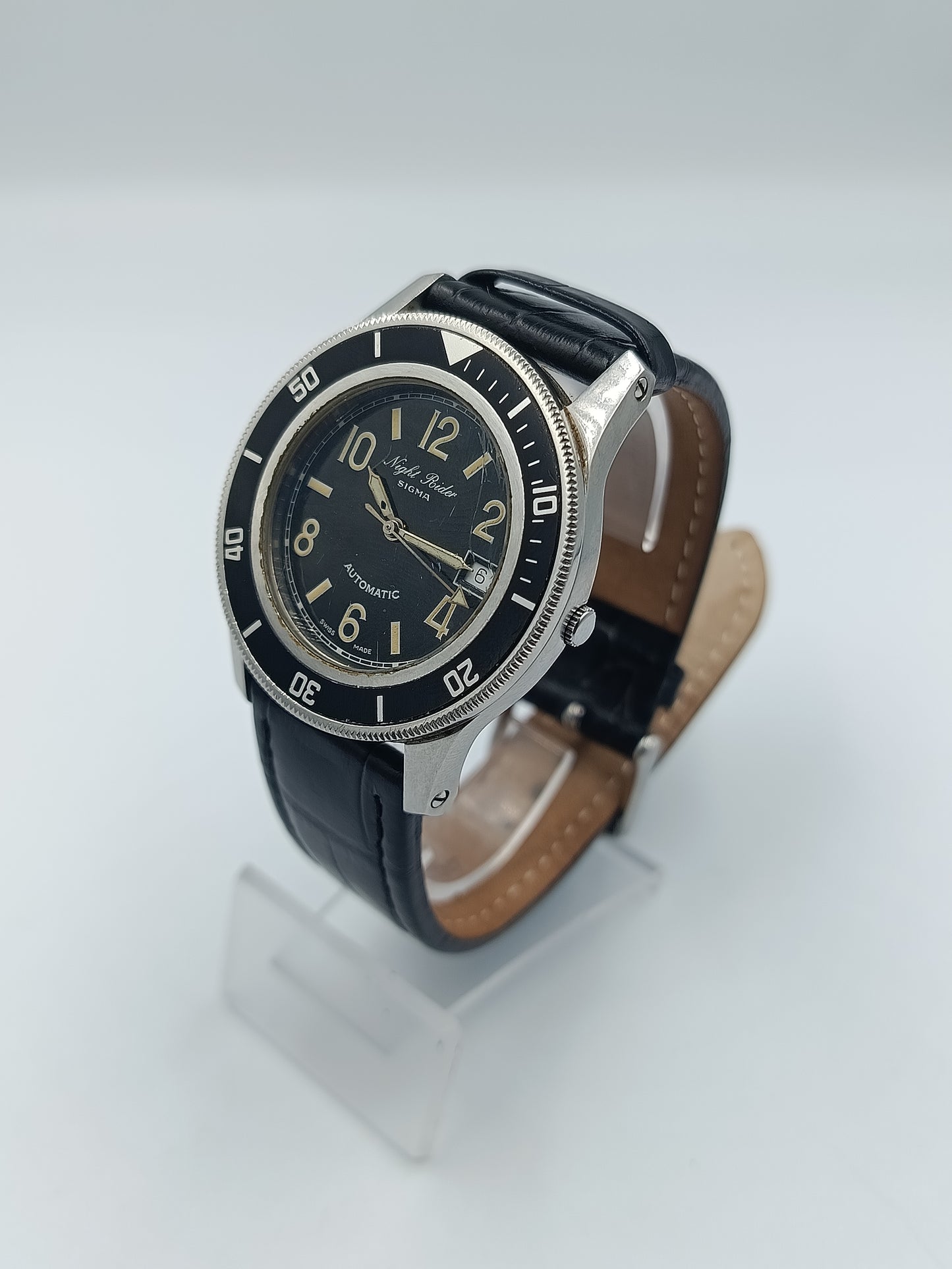 Vintage „Alpha Rider Sigma“ Automatik-Armbanduhr