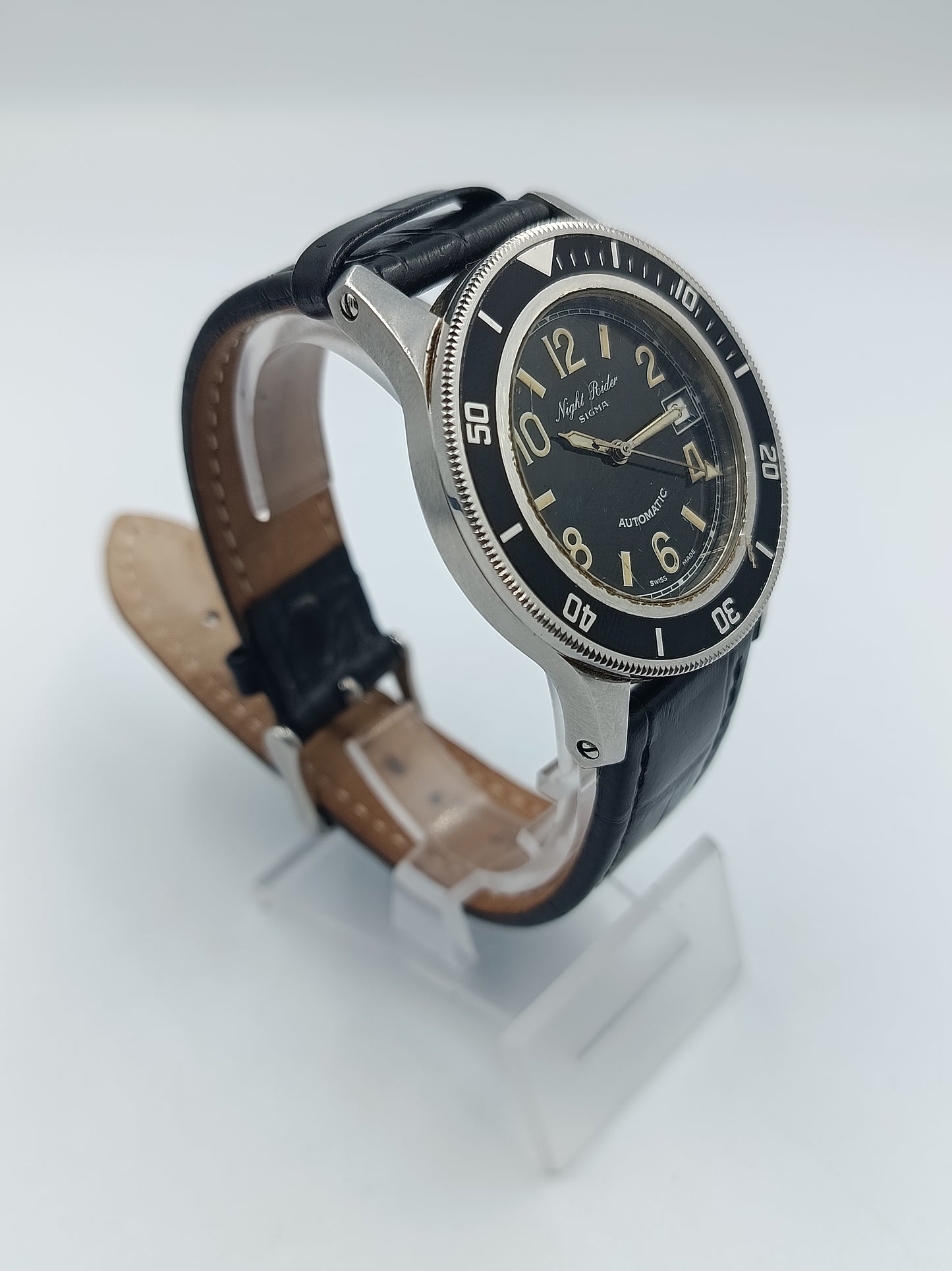 Vintage „Alpha Rider Sigma“ Automatik-Armbanduhr