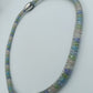 Mesh-Halskette mit Blau-Grün Muster