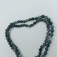 Edelstein-Kette aus Moosachat in Grüntönen
