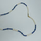 Perlenkette mit Lapislazuli-Elementen